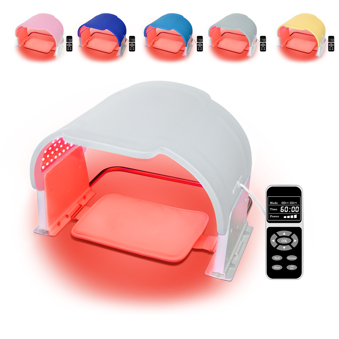 6-Color LED Facial Mask Your At-Home Light Therapy Skincare Solution