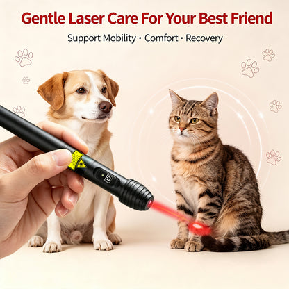 500mW 808nm Cold Laser Therapy Pen for Human & Pet Pain Inflammation