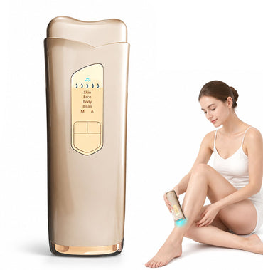 Ice Cool IPL Laser Hair Removal Device at Home Golden