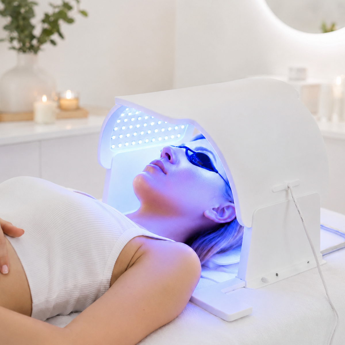 7 Color LED Facial Mask for Skin Rejuvenation & Acne