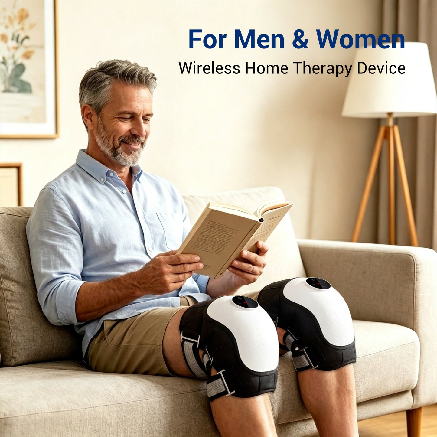 4-in-1 with 2pcs Knee and Joint Physiotherapy Massager
