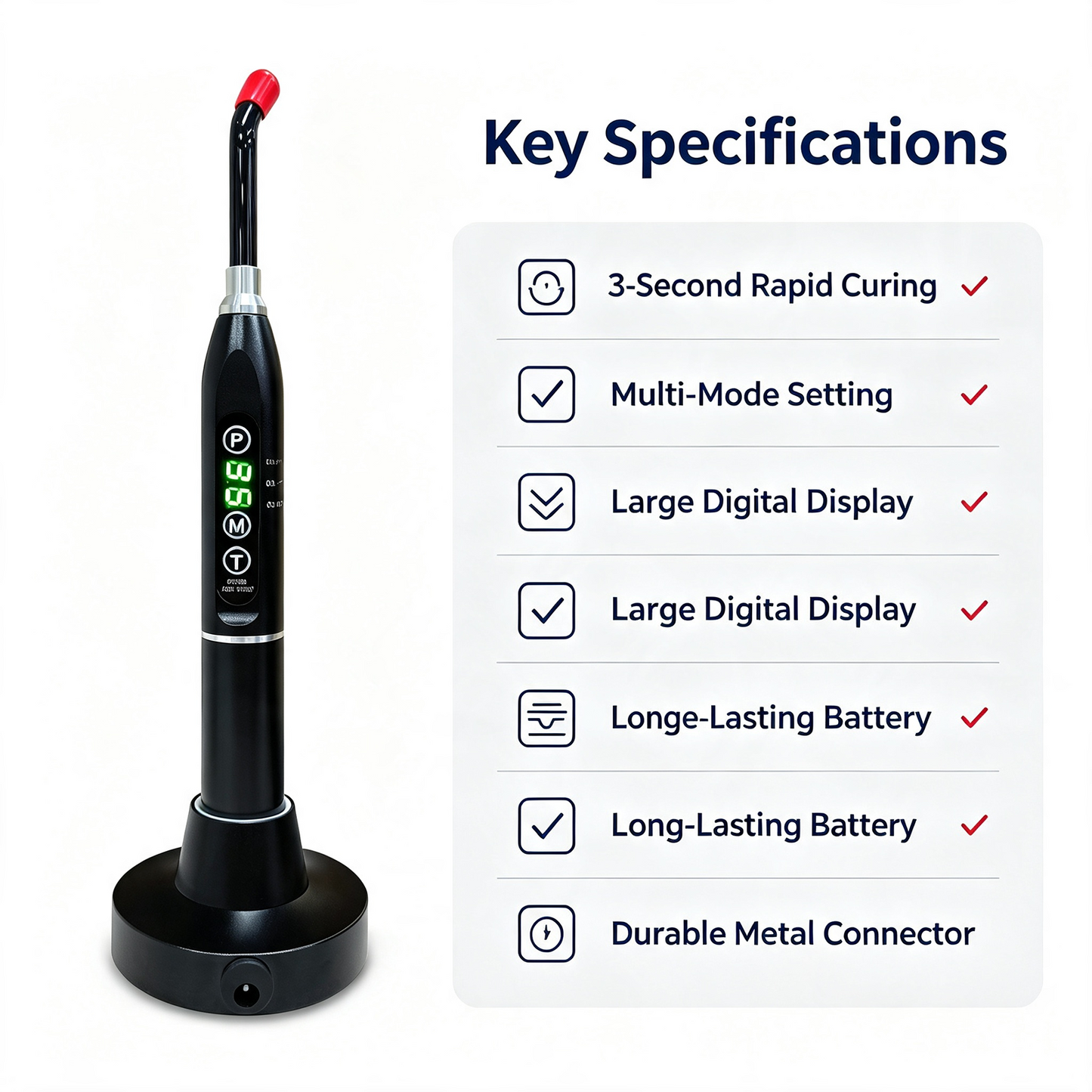660nm + 850nm Dual-Wavelength Portable Oral Light Therapy Device