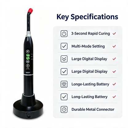 660nm + 850nm Dual-Wavelength Portable Oral Light Therapy Device