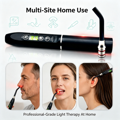 660nm + 850nm Dual-Wavelength Portable Oral Light Therapy Device