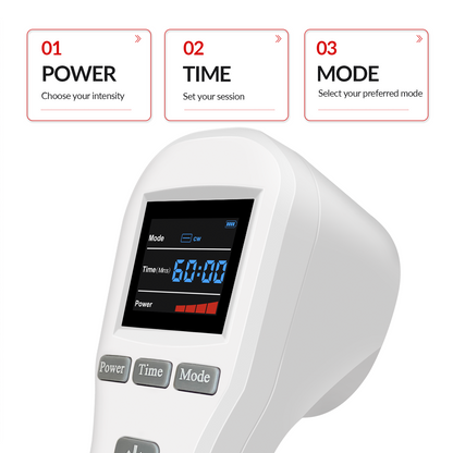 880mW Portable Cold Laser Pain Relief Therapy Device