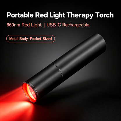 660nm Targeted Red Light Therapy Pen | Natural Pain Relief for Humans & Pets