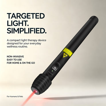 500mW 808nm Cold Laser Therapy Pen for Human & Pet Pain Inflammation