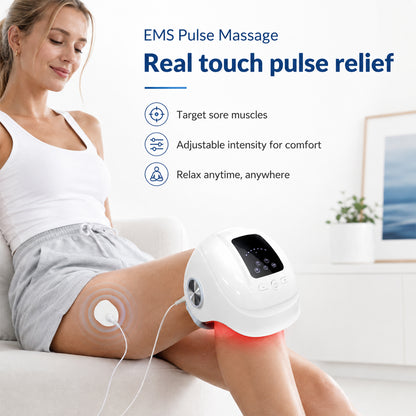 5-in-1 Smart Knee Physiotherapy Massager with Heat