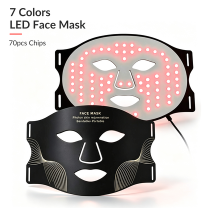 7 Color LED Light Therapy Face Mask for Skin Renewal