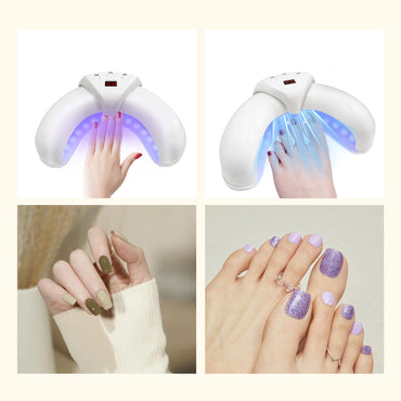 45W 905nm 22-LED Foldable Nail Phototherapy Device