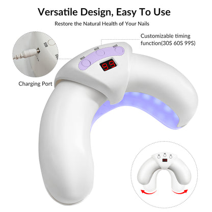 45W 905nm Foldable Nail Fungus Treatment Device 22 LEDs