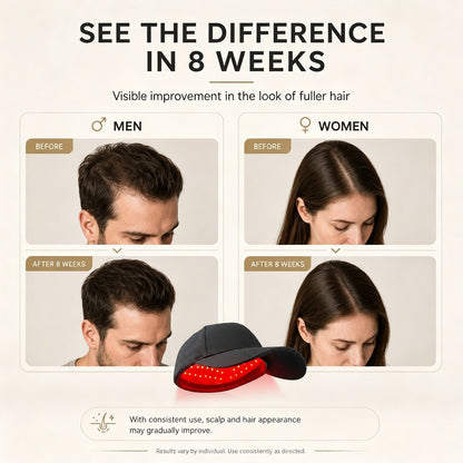 ZJZKTOP Multi-Wavelength Light Therapy Cap for Hair Loss