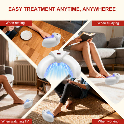 45W 905nm 22-LED Foldable Nail Phototherapy Device