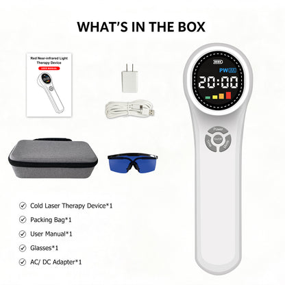 1760mW Portable Cold Laser Therapy Device for Humans & Pets