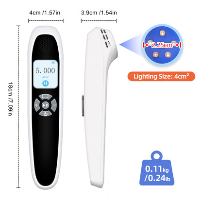 ZJZKTOP Portable 308nm UVB Phototherapy Device | Targeted Handheld Light for Home Use