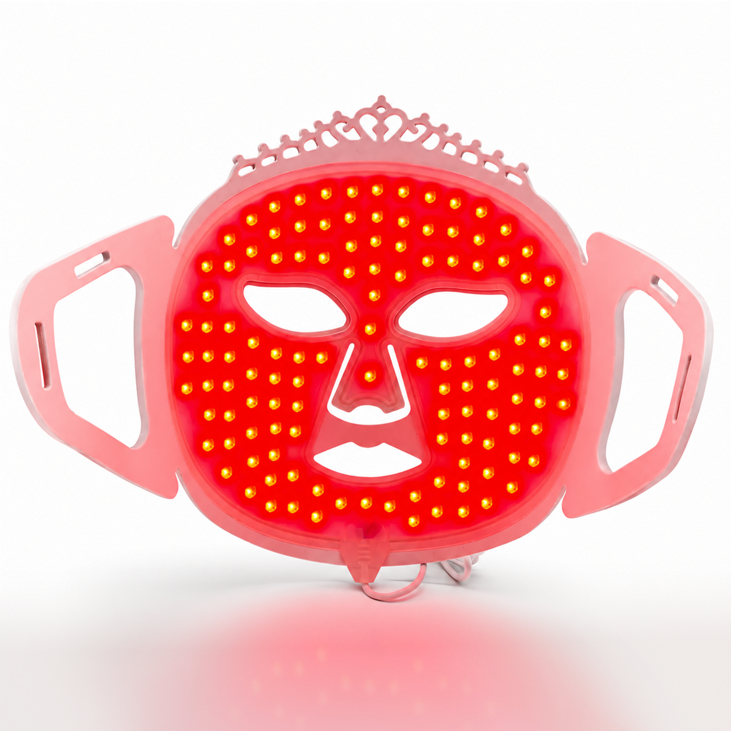 ZJZKTOP 7-Color Silicone LED Red Light Therapy Face Mask