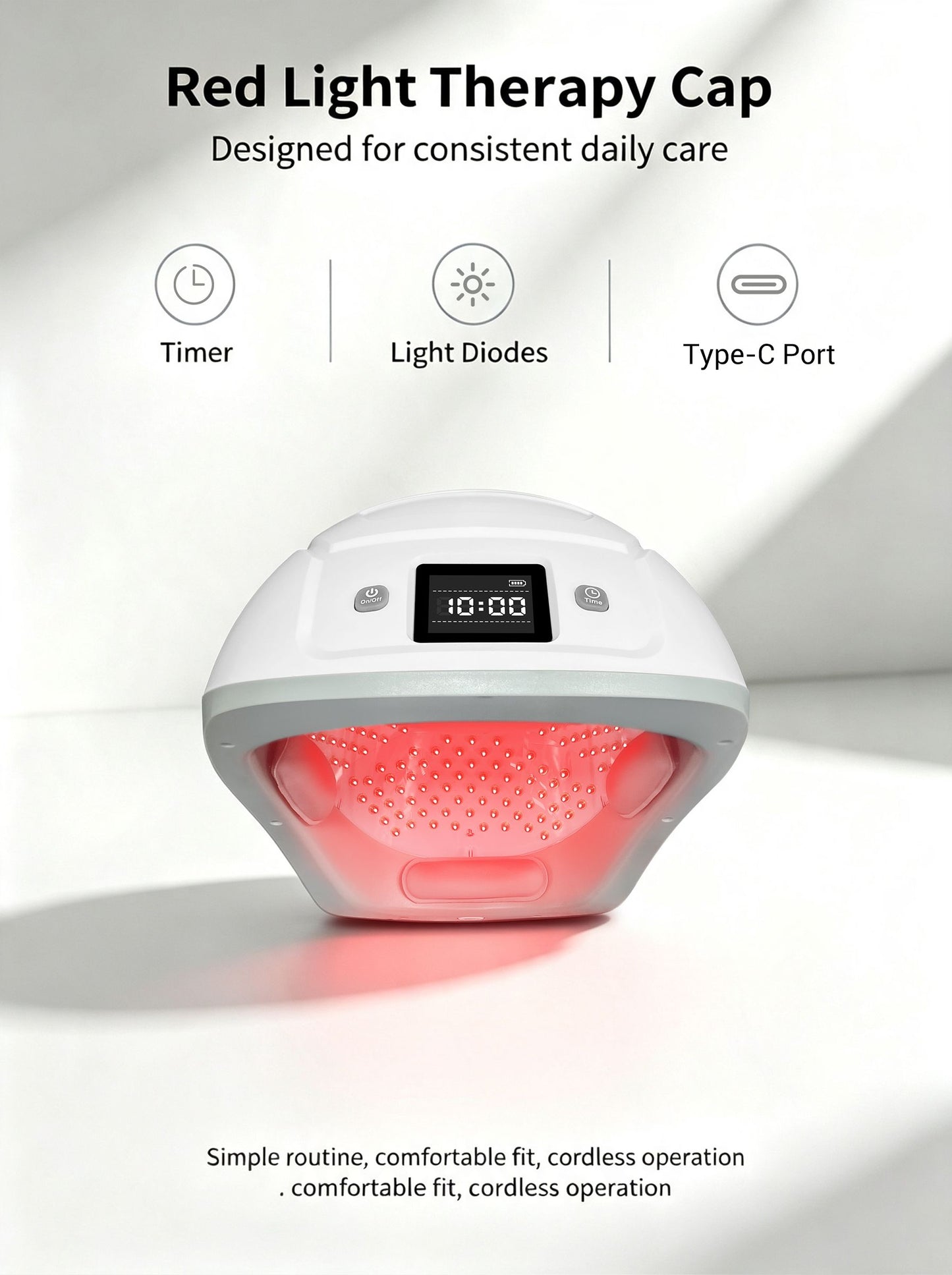 650nm Laser Hair Growth Helmet