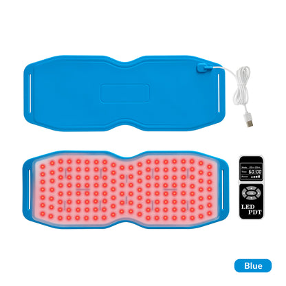 ZJZKTOP Red Light Therapy Belt 660nm 850nm 940nm Silicone Infrared Wrap Pad
